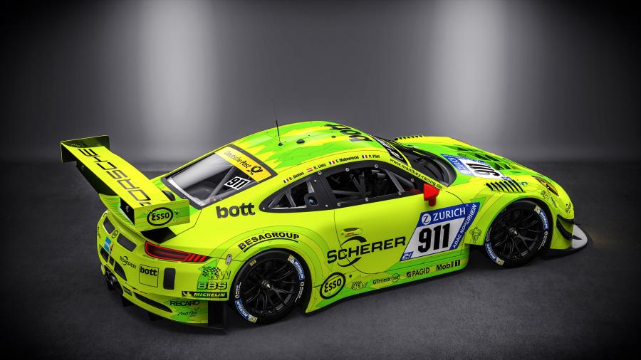  Porsche 911 GT3 R 2016 года  (фото 4 из 11)